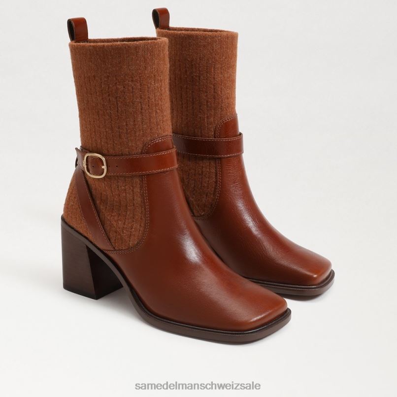 CH Sam Edelman Frauen Marci Bootie Rostbraun/warmes Kupfer X2J86767 Schuhwerk