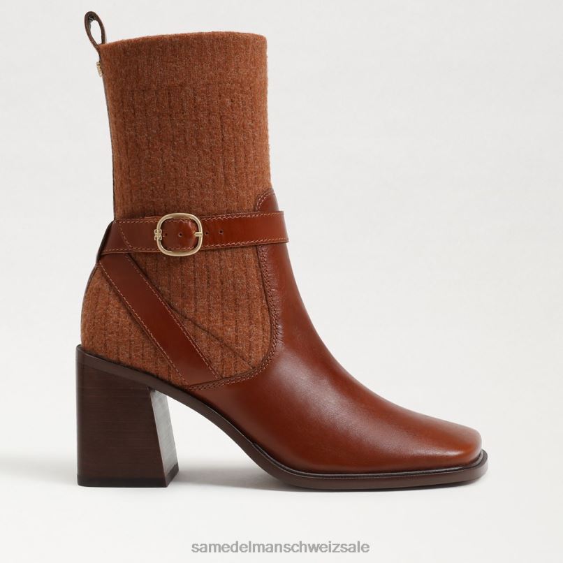 CH Sam Edelman Frauen Marci Bootie Rostbraun/warmes Kupfer X2J86767 Schuhwerk