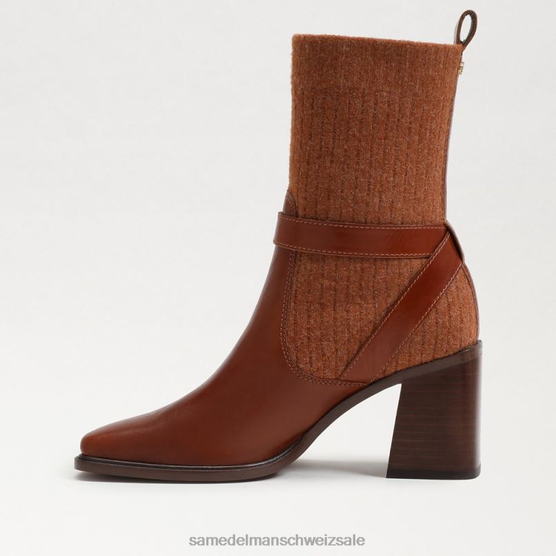 CH Sam Edelman Frauen Marci Bootie Rostbraun/warmes Kupfer X2J86767 Schuhwerk