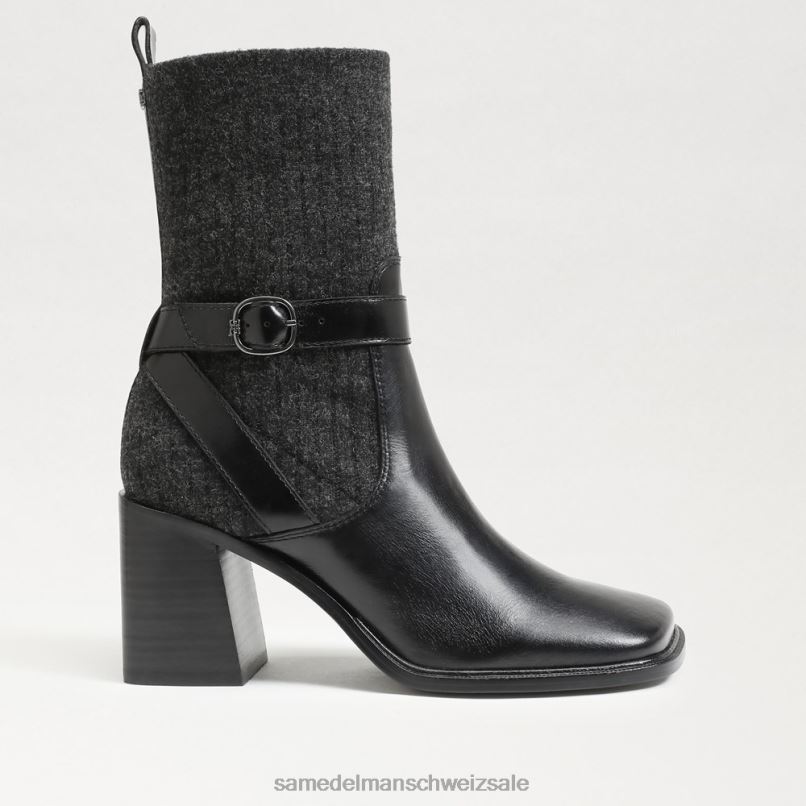 CH Sam Edelman Frauen Marci Bootie schwarz/dunkelgrau X2J86766 Schuhwerk