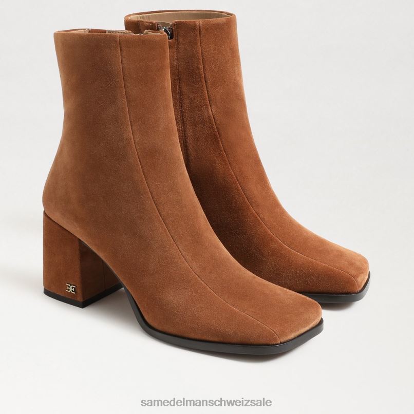 CH Sam Edelman Frauen Mayla-Stiefelette Grenzbraun X2J86827 Schuhwerk