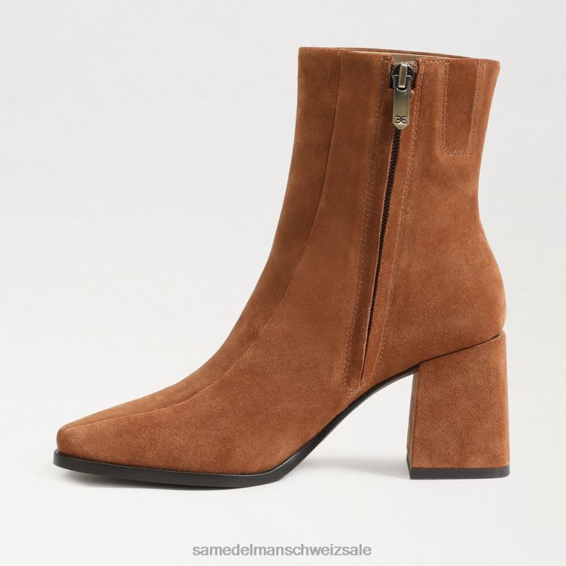 CH Sam Edelman Frauen Mayla-Stiefelette Grenzbraun X2J86827 Schuhwerk
