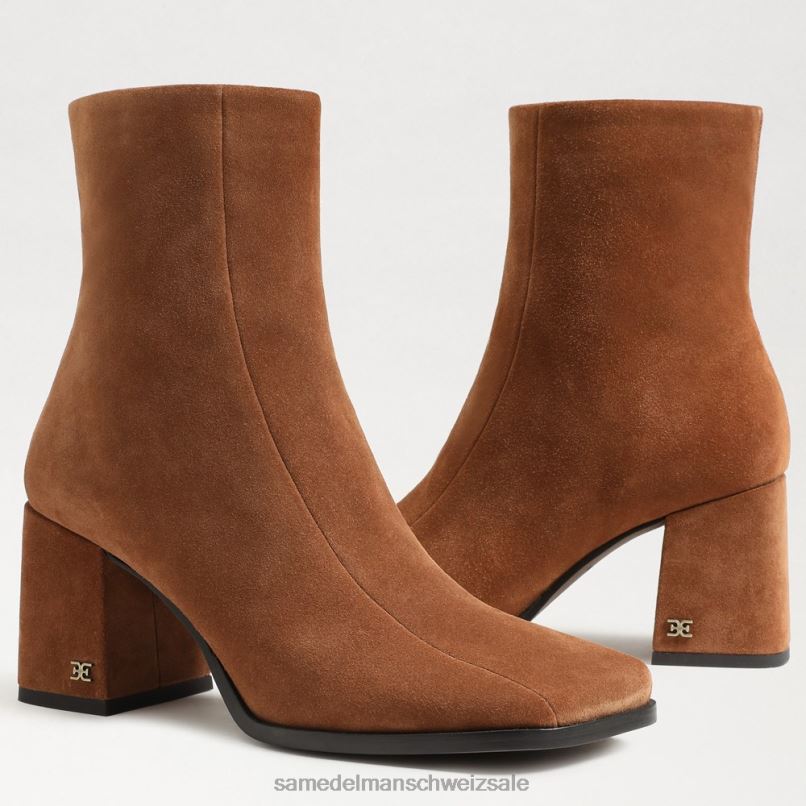 CH Sam Edelman Frauen Mayla-Stiefelette Grenzbraun X2J86827 Schuhwerk