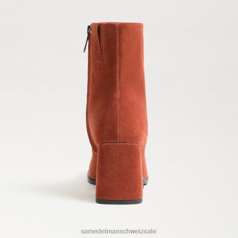 CH Sam Edelman Frauen Mayla-Stiefelette Rost X2J86826 Schuhwerk