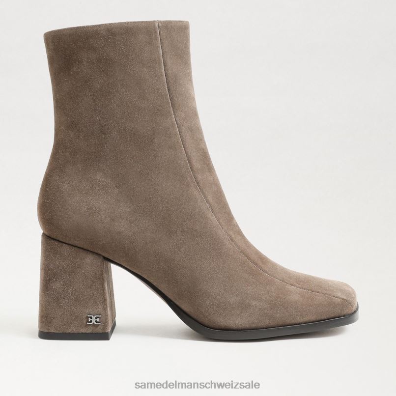 CH Sam Edelman Frauen Mayla-Stiefelette olivfarbenes Wildleder X2J86829 Schuhwerk