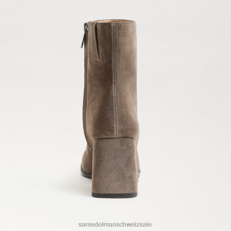 CH Sam Edelman Frauen Mayla-Stiefelette olivfarbenes Wildleder X2J86829 Schuhwerk