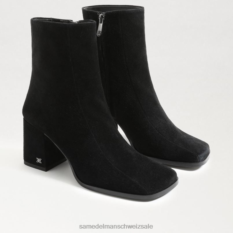 CH Sam Edelman Frauen Mayla-Stiefelette schwarzes Wildleder X2J86828 Schuhwerk