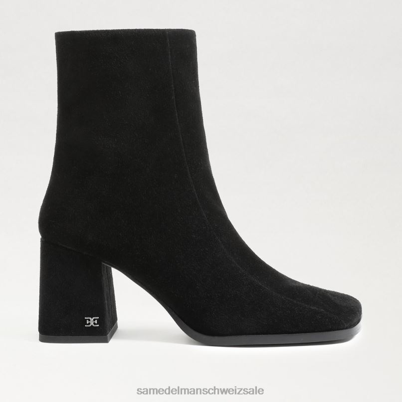 CH Sam Edelman Frauen Mayla-Stiefelette schwarzes Wildleder X2J86828 Schuhwerk
