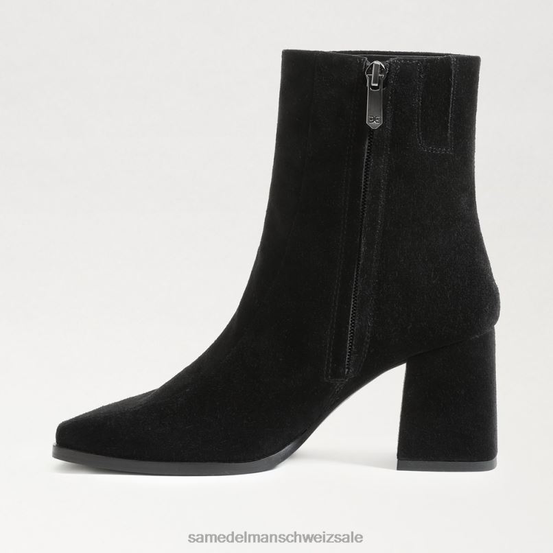 CH Sam Edelman Frauen Mayla-Stiefelette schwarzes Wildleder X2J86828 Schuhwerk