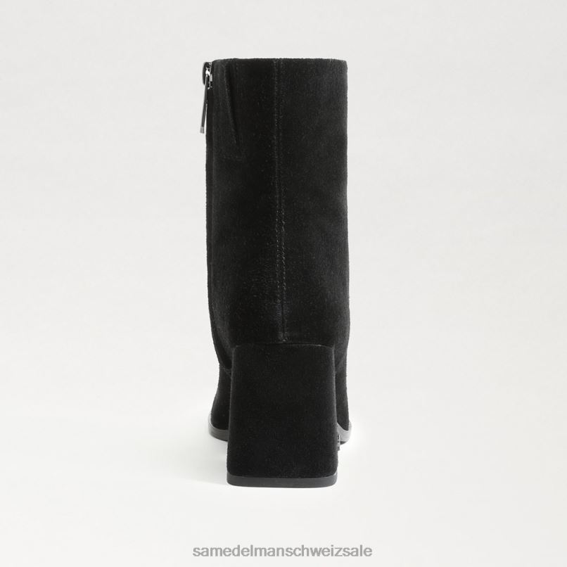 CH Sam Edelman Frauen Mayla-Stiefelette schwarzes Wildleder X2J86828 Schuhwerk