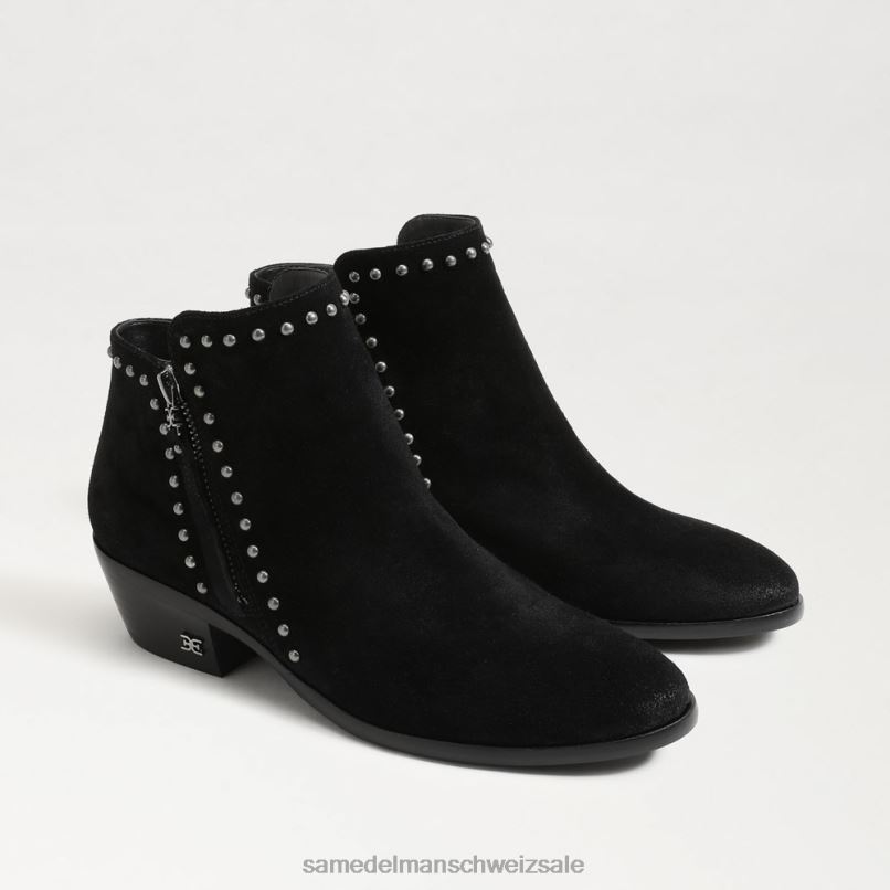CH Sam Edelman Frauen Paola-Stiefeletten schwarzes Wildleder X2J86792 Schuhwerk