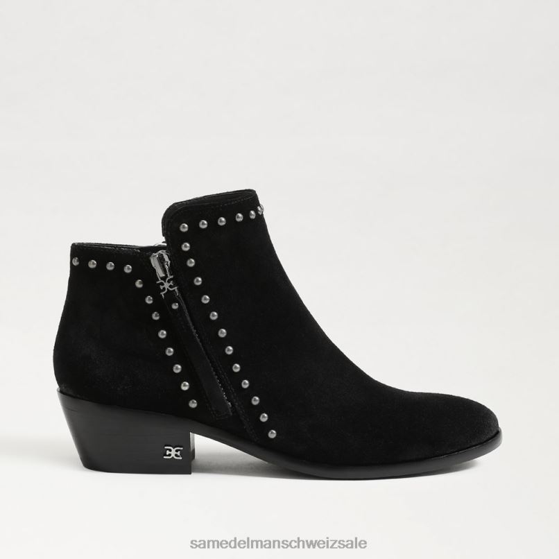 CH Sam Edelman Frauen Paola-Stiefeletten schwarzes Wildleder X2J86792 Schuhwerk