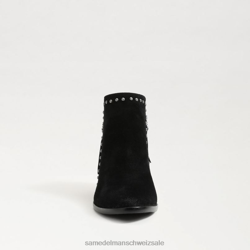 CH Sam Edelman Frauen Paola-Stiefeletten schwarzes Wildleder X2J86792 Schuhwerk