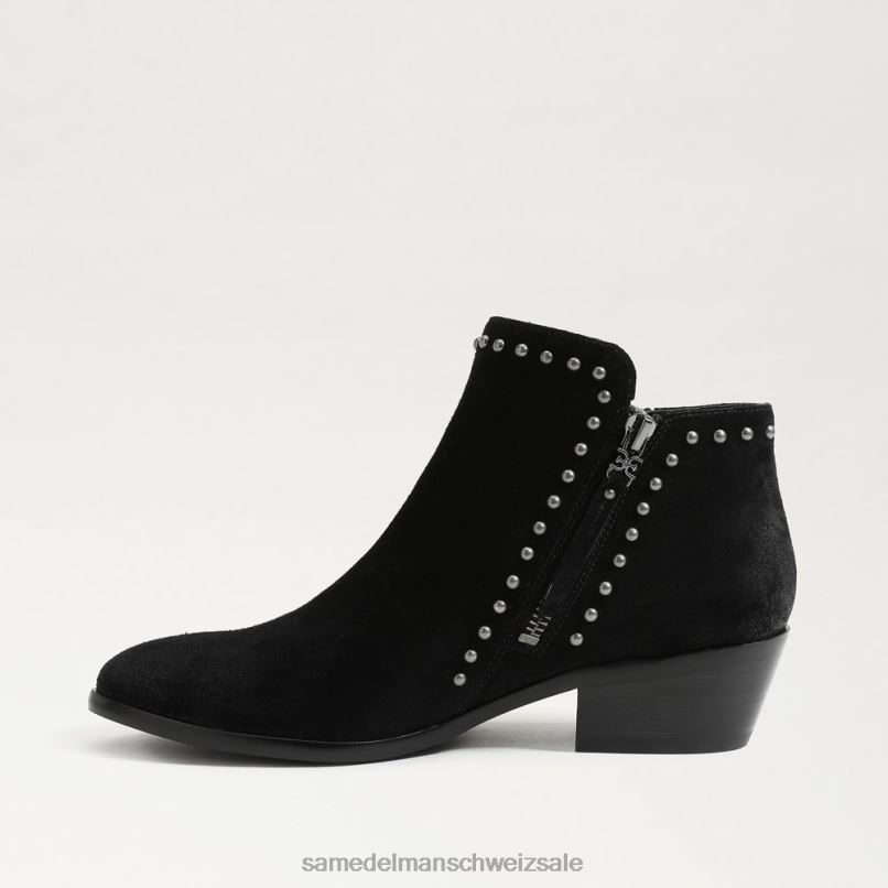 CH Sam Edelman Frauen Paola-Stiefeletten schwarzes Wildleder X2J86792 Schuhwerk