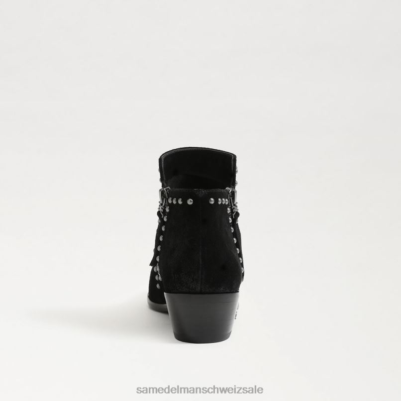 CH Sam Edelman Frauen Paola-Stiefeletten schwarzes Wildleder X2J86792 Schuhwerk