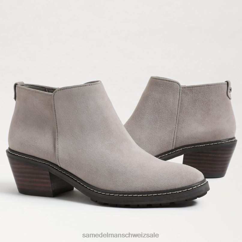 CH Sam Edelman Frauen Pryce-Stiefeletten Kitt X2J86377 Schuhwerk