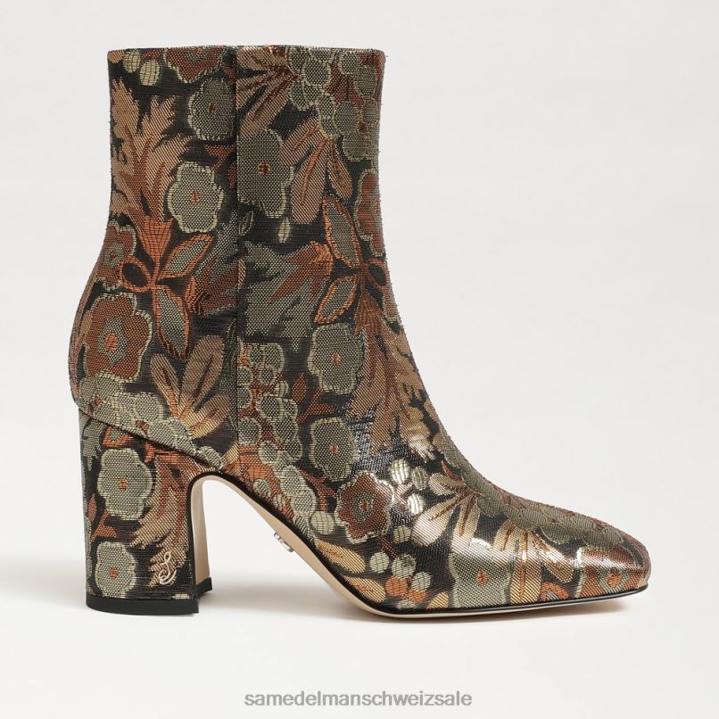 CH Sam Edelman Frauen Rehkitz-Stiefeletten Bronze-Multi X2J86785 Schuhwerk