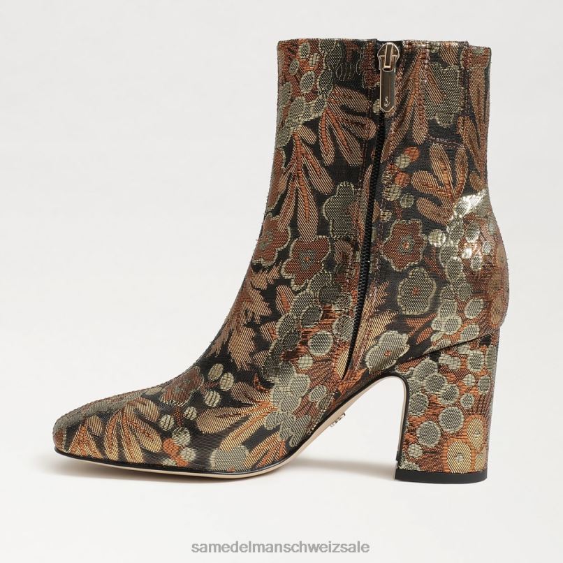 CH Sam Edelman Frauen Rehkitz-Stiefeletten Bronze-Multi X2J86785 Schuhwerk