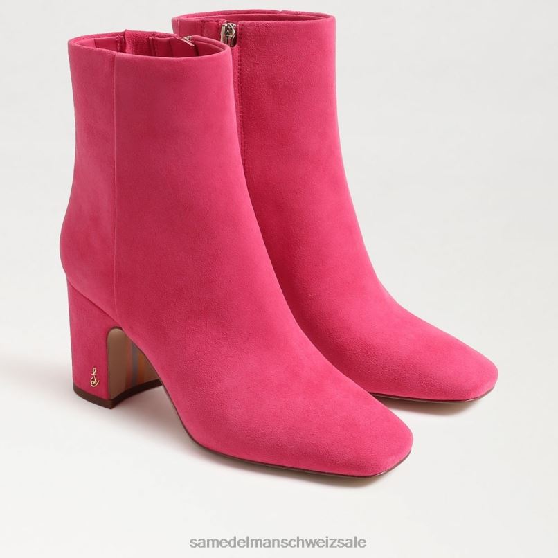 CH Sam Edelman Frauen Rehkitz-Stiefeletten Dahlie rosa X2J86790 Schuhwerk
