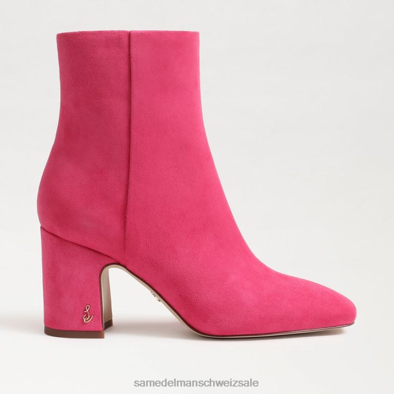 CH Sam Edelman Frauen Rehkitz-Stiefeletten Dahlie rosa X2J86790 Schuhwerk