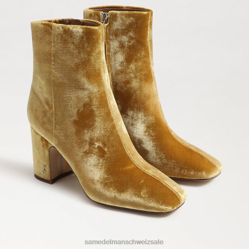 CH Sam Edelman Frauen Rehkitz-Stiefeletten Safransamt X2J86783 Schuhwerk