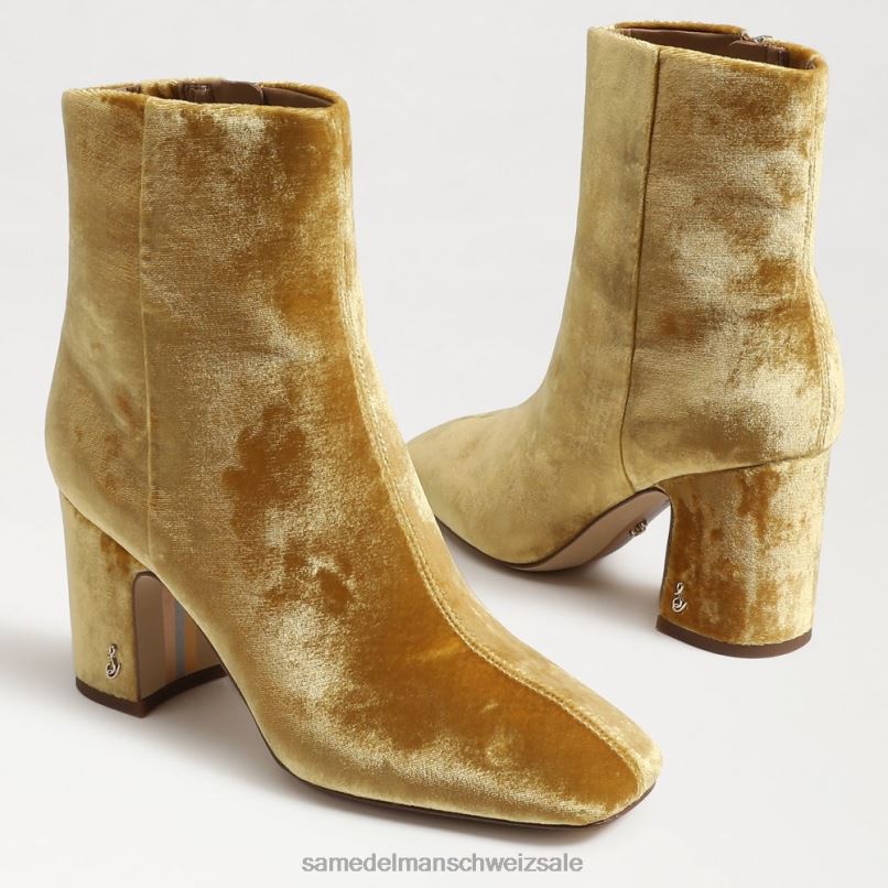 CH Sam Edelman Frauen Rehkitz-Stiefeletten Safransamt X2J86783 Schuhwerk