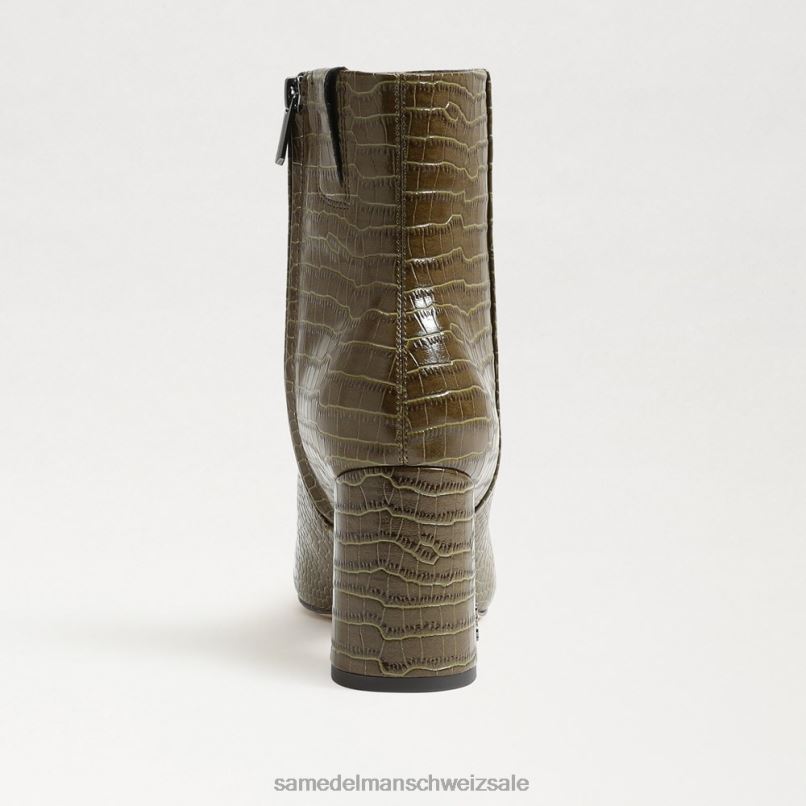 CH Sam Edelman Frauen Rehkitz-Stiefeletten Tannengrün X2J86781 Schuhwerk