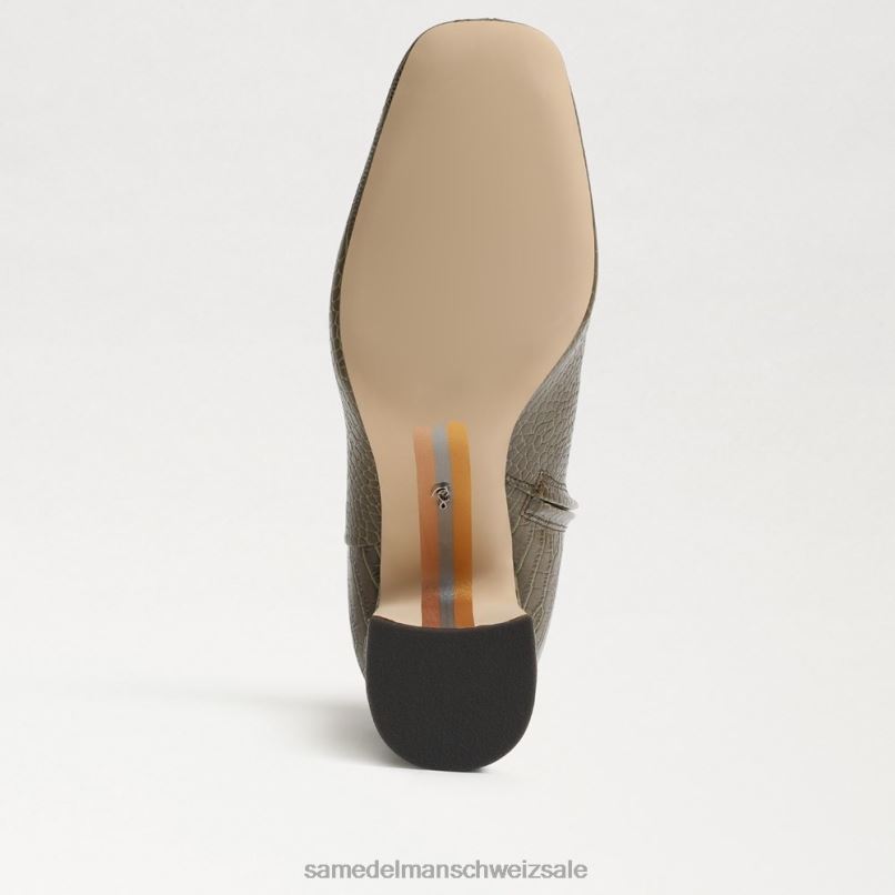 CH Sam Edelman Frauen Rehkitz-Stiefeletten Tannengrün X2J86781 Schuhwerk