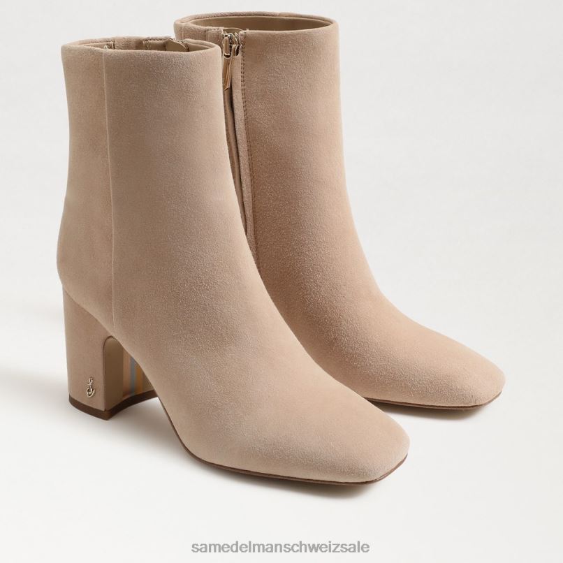 CH Sam Edelman Frauen Rehkitz-Stiefeletten warmes Hafer-Wildleder X2J86786 Schuhwerk