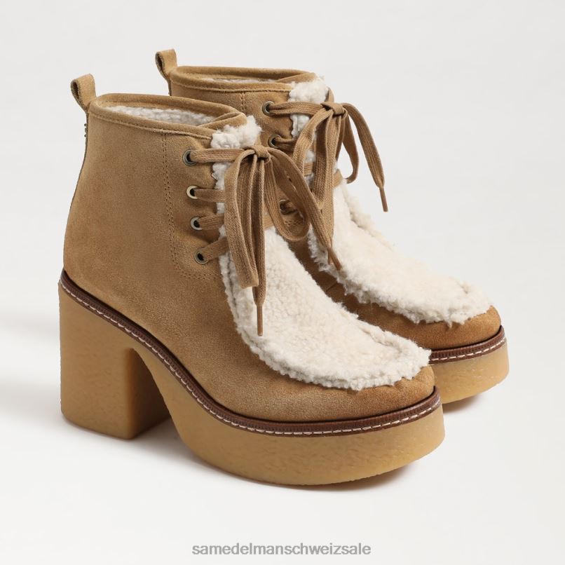 CH Sam Edelman Frauen Shaw-Schnürstiefel Sandsonde/natürlicher Nebel X2J86845 Schuhwerk