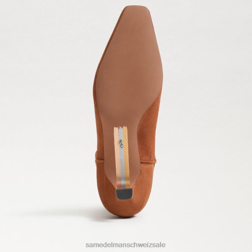 CH Sam Edelman Frauen Taryn-Stiefeletten Grenzbraun X2J86810 Schuhwerk