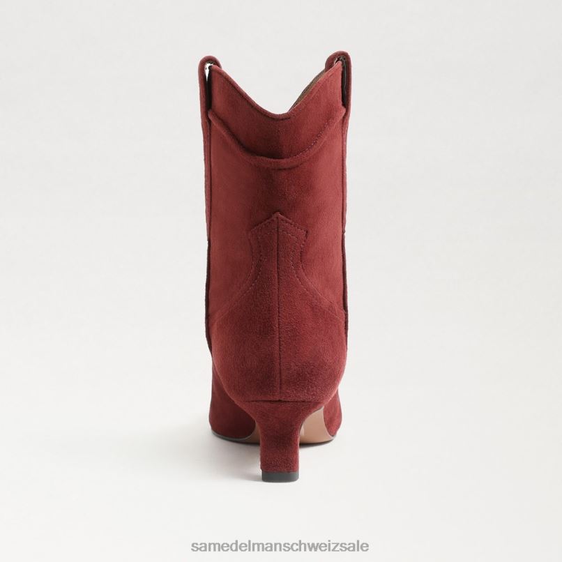 CH Sam Edelman Frauen Taryn-Stiefeletten Ziegel X2J86812 Schuhwerk