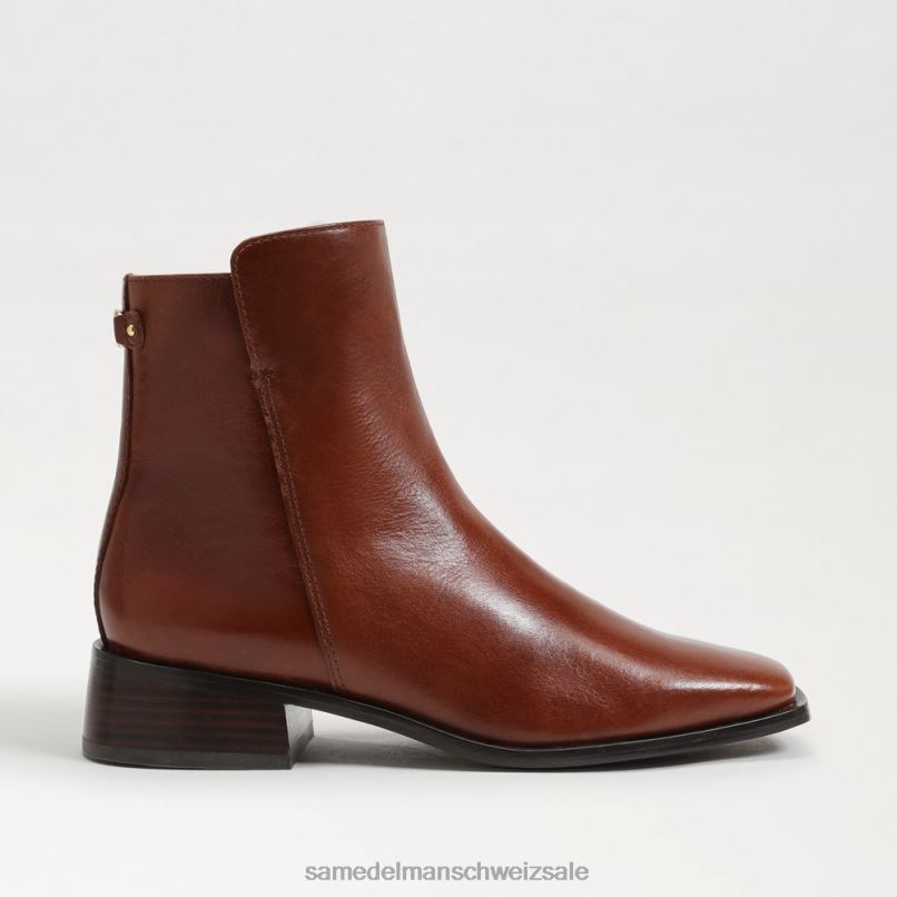 CH Sam Edelman Frauen Thatcher-Stiefeletten verbrannter Brandy X2J86799 Schuhwerk