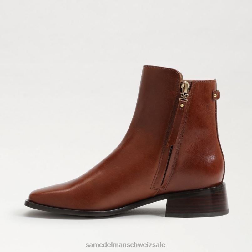 CH Sam Edelman Frauen Thatcher-Stiefeletten verbrannter Brandy X2J86799 Schuhwerk
