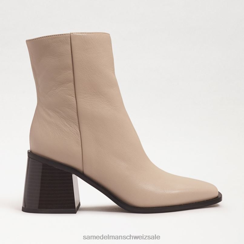 CH Sam Edelman Frauen Winnie Bootie modernes elfenbeinfarbenes Leder X2J86457 Schuhwerk
