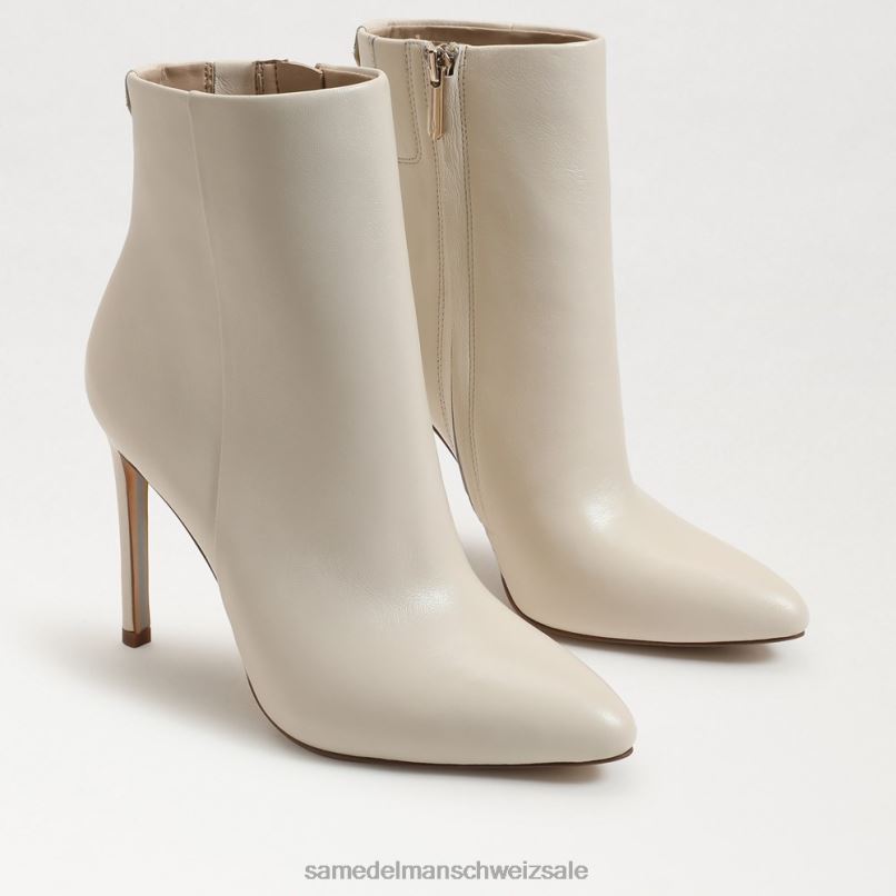 CH Sam Edelman Frauen Wrenley Bootie-Absatz modernes Elfenbein X2J86830 Schuhwerk