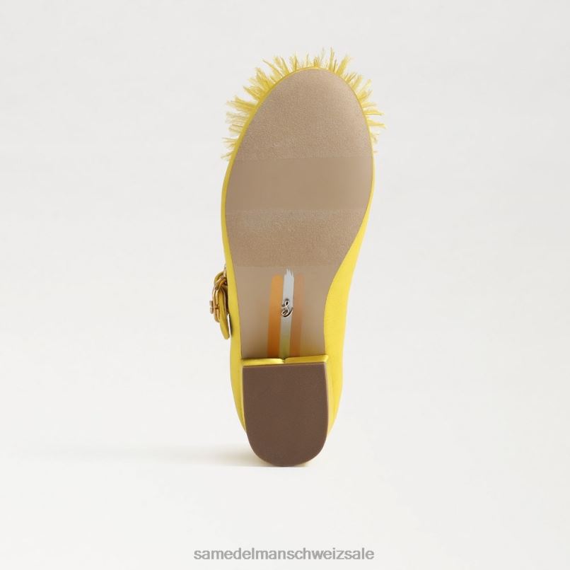 CH Sam Edelman Kinder Talia Mary Jane mit Blockabsatz Ocker X2J861045 Schuhwerk