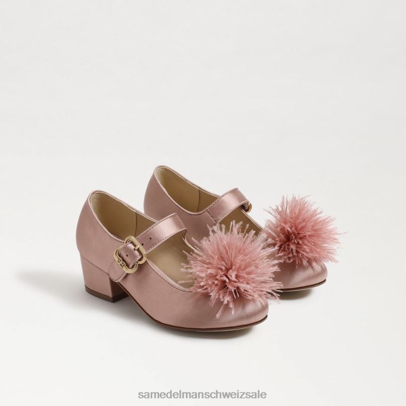 CH Sam Edelman Kinder Talia Mary Jane mit Blockabsatz weiche Praline X2J861044 Schuhwerk