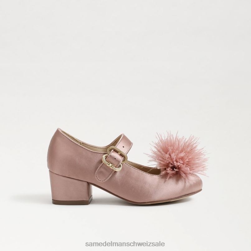 CH Sam Edelman Kinder Talia Mary Jane mit Blockabsatz weiche Praline X2J861044 Schuhwerk