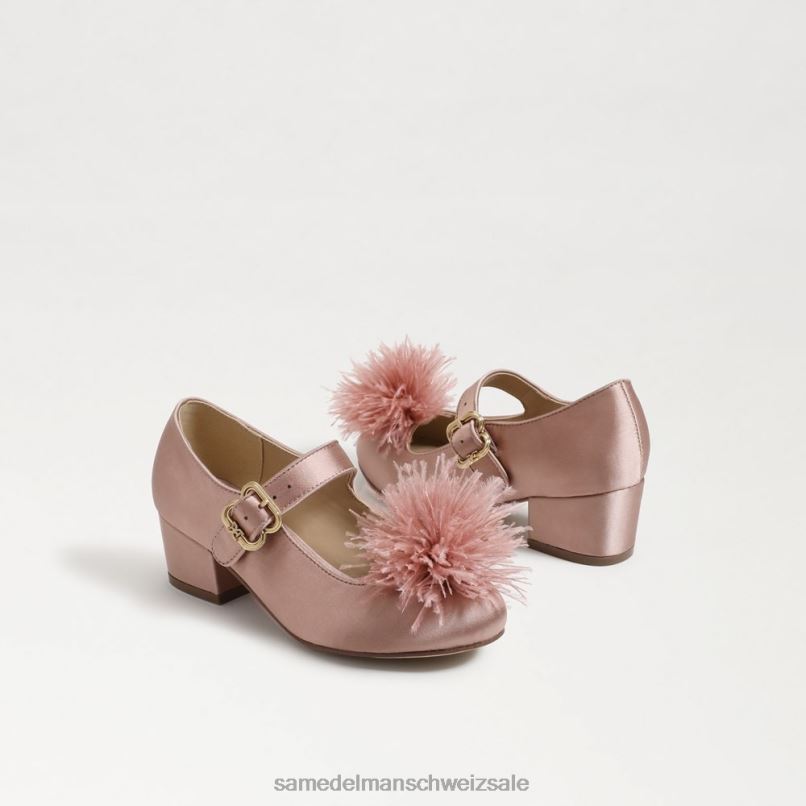 CH Sam Edelman Kinder Talia Mary Jane mit Blockabsatz weiche Praline X2J861044 Schuhwerk