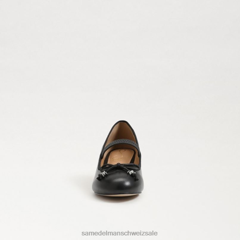 CH Sam Edelman Kinder Tyra Mary Jane mit Blockabsatz Schwarz X2J86979 Schuhwerk