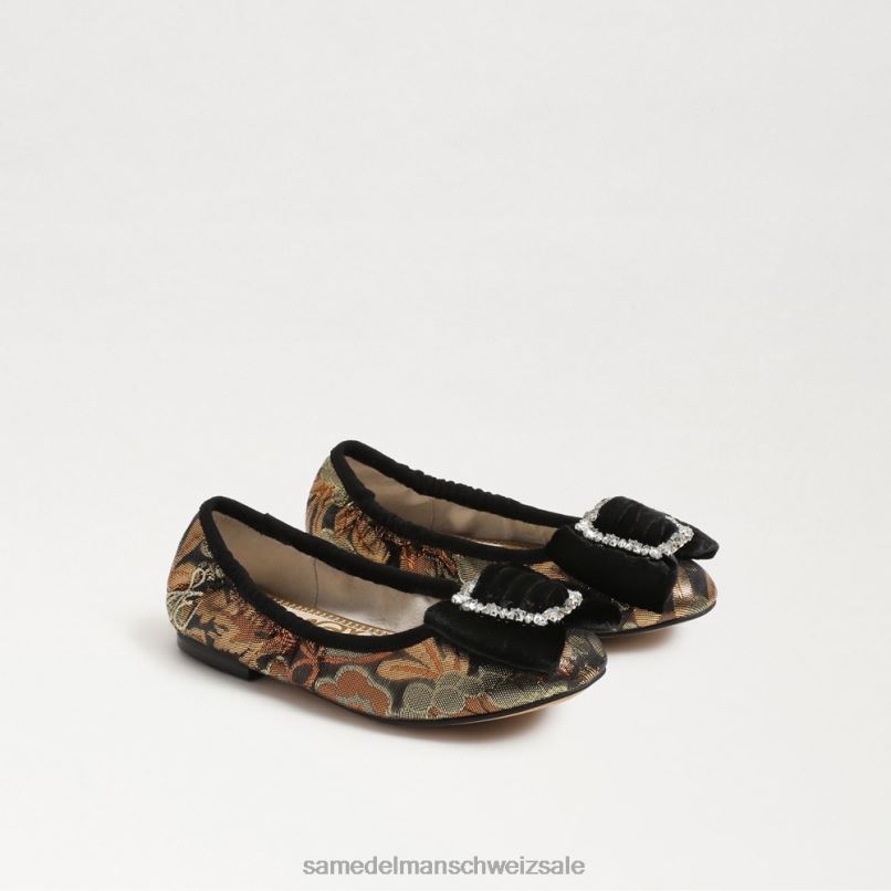 CH Sam Edelman Kinder Ballerinas von Farah Bronze-Multi X2J861057 Schuhwerk