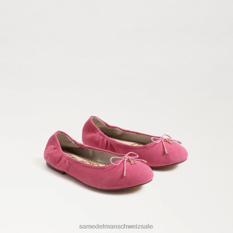 CH Sam Edelman Kinder Ballerinas von Felicia Azaleenrosa X2J861001 Schuhwerk