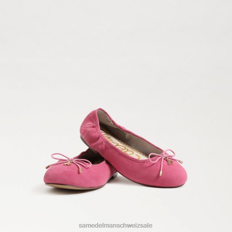 CH Sam Edelman Kinder Ballerinas von Felicia Azaleenrosa X2J861001 Schuhwerk