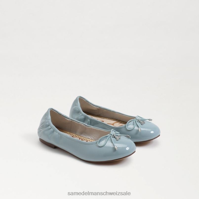 CH Sam Edelman Kinder Ballerinas von Felicia Flut blau X2J86999 Schuhwerk