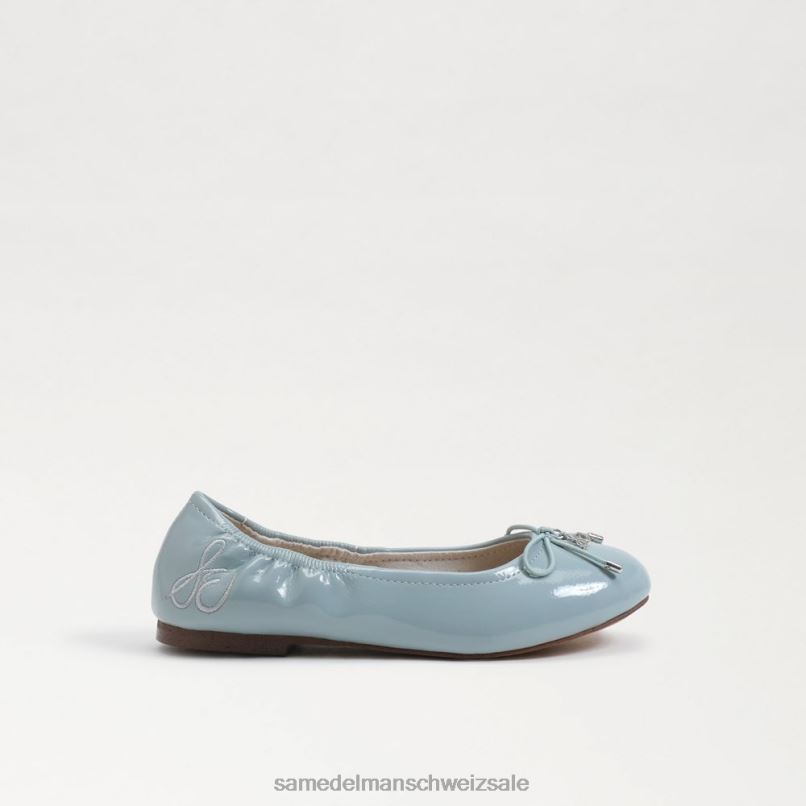 CH Sam Edelman Kinder Ballerinas von Felicia Flut blau X2J86999 Schuhwerk