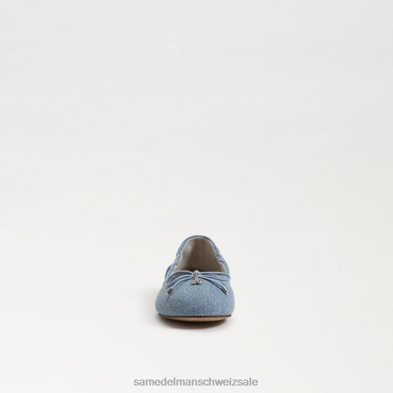 CH Sam Edelman Kinder Ballerinas von Felicia Montroseblau X2J86986 Schuhwerk