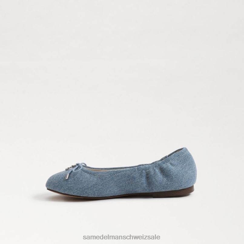 CH Sam Edelman Kinder Ballerinas von Felicia Montroseblau X2J86986 Schuhwerk