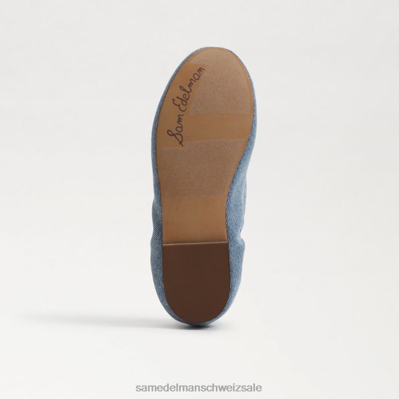CH Sam Edelman Kinder Ballerinas von Felicia Montroseblau X2J86986 Schuhwerk