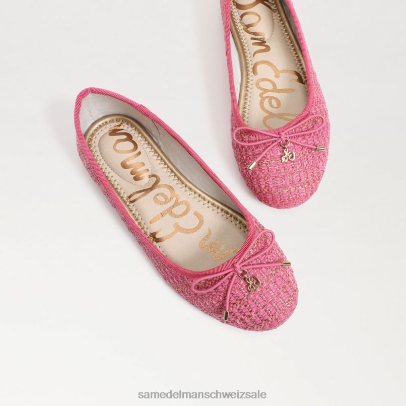 CH Sam Edelman Kinder Ballerinas von Felicia Rosa Rose Multi X2J86995 Schuhwerk